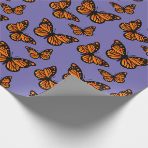 Monboogvlinderontwerp - Matte omslagpapier Cadeaupapier