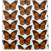 Monboogvlinderontwerp - Shower Curtain Douchegordijn (Voorkant)