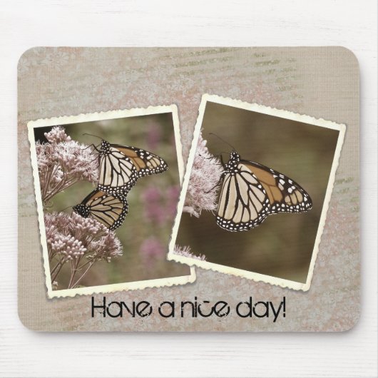 Monboogvlinders Muismat (Voorkant)