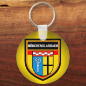 Mönchengladbach Flag Sleutelhanger (Voorkant)