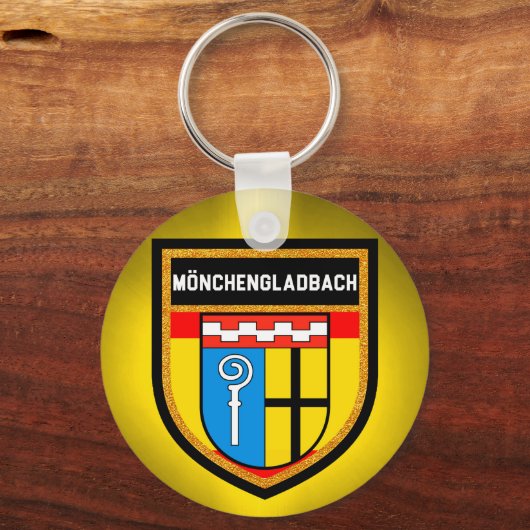 Mönchengladbach Flag Sleutelhanger (Voorkant)