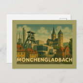 Mönchengladbach Germany City Art Briefkaart (Voorkant / Achterkant)