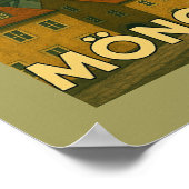 Mönchengladbach Germany City Art Poster (Hoek)