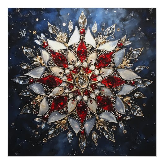 Moncirca - Weihnachtsmandala (4/16) - Download Perfect Poster (Voorkant)