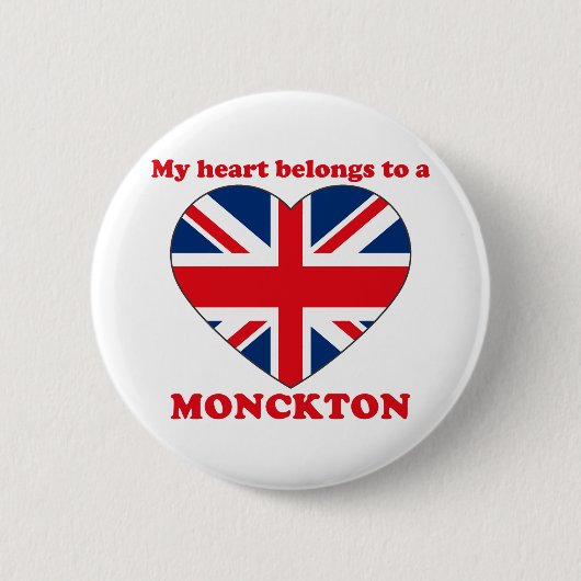Monckton Ronde Button 5,7 Cm (Voorkant)