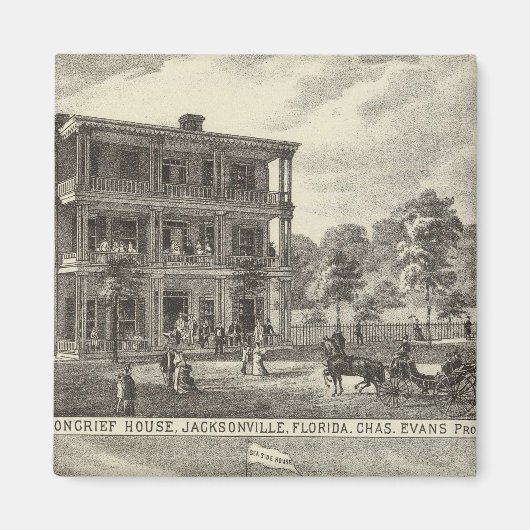 Moncrief House, Jacksonville Magneet (Voorkant)