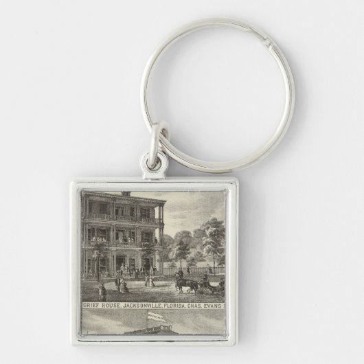 Moncrief House, Jacksonville Sleutelhanger (Voorkant)