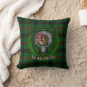 Moncrieffe Schotse Clan Tartan & Wapen Kussen (Deken)