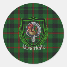 Moncrieffe Schotse Clan Tartan & Wapen