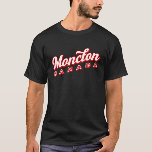 Moncton Canada T-shirt (Voorkant)