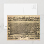 Moncton New Brunswick Canada (1888) Briefkaart (Voorkant / Achterkant)