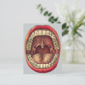  mond briefkaart (Staand voorkant)