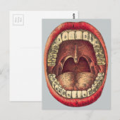  mond briefkaart (Voorkant / Achterkant)