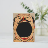  mond briefkaart (Staand voorkant)