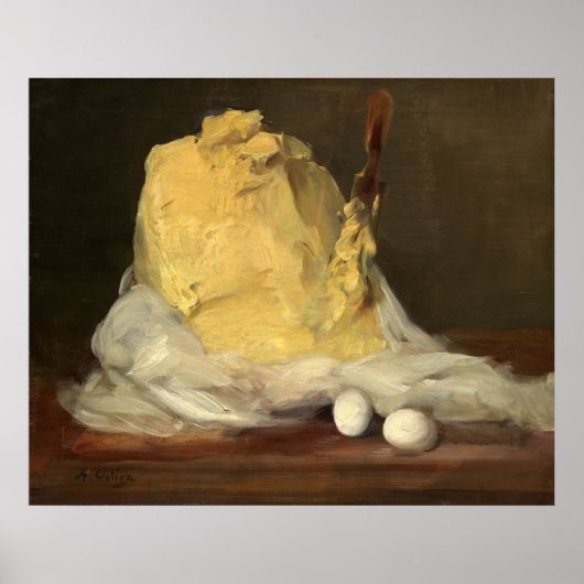 Mond Butter - Antoine Vollon Fine Art Poster (Voorkant)