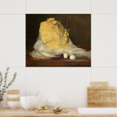Mond Butter - Antoine Vollon Fine Art Poster (Keuken)