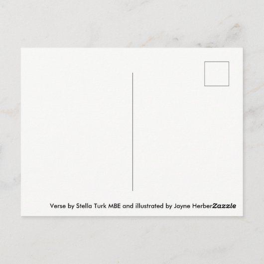 Mond- en klauwzeervirus - briefkaart van schapen (Achterkant)