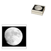 mond rubberstempel (Gestempeld)