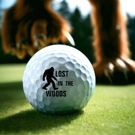 MOND / Sasquatch : verlies in de BOSSEN Golfballen