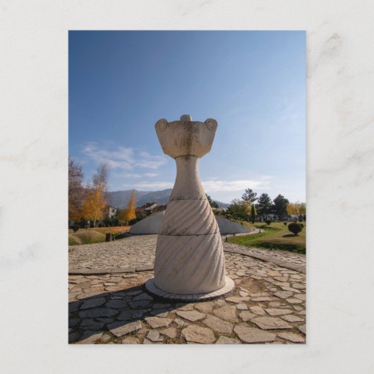 Mond van de Unbeaten, Prilep, Macedonië Briefkaart (Voorkant)