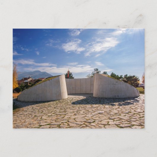 Mond van de Unbeaten, Prilep, Macedonië Briefkaart (Voorkant)