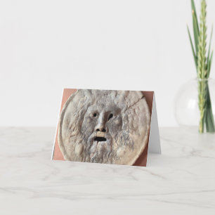 Mond van de Waarheid - La Bocca della Verità, Rome Bedankkaart