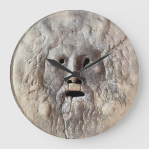 Mond van de Waarheid - La Bocca della Verità, Rome Grote Klok