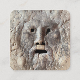 Mond van de Waarheid - La Bocca della Verità, Rome Informatiekaartje