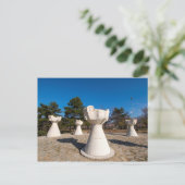 Mond van het Briefkaart Unbeaten, Prilep, Macedoni (Staand voorkant)