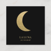 Mond  Visitenkarte Vierkante Visitekaartje (Voorkant)