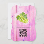 Mond-water tropische vruchten kaart (Achterkant)