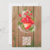 Mond-water tropische vruchten kaart (Achterkant)