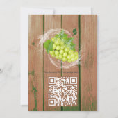 Mond-water tropische vruchten kaart (Achterkant)