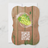 Mond-water tropische vruchten kaart (Achterkant)