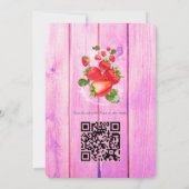 Mond-water tropische vruchten kaart (Achterkant)