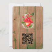 Mond-water tropische vruchten kaart (Achterkant)