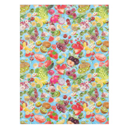 Mond-water tropische vruchten tafelkleed