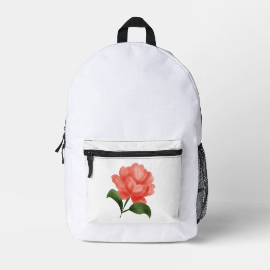 Mondala floral backpack bedrukte rugzak (Voorkant)