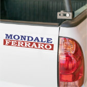 Mondale Bumpersticker 1984 (Op Truck)
