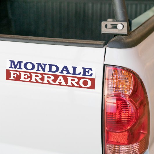 Mondale Bumpersticker 1984 (Op Truck)