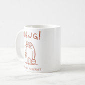 Monday Blues Frog Koffiemok (Voorkant links)