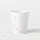 "Monday Feeling" Latte mok (Voorkant)