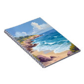 Monday in Malibu | Beach Cliffs CA Travel  Notitieboek (Rechterzijde)