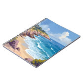 Monday in Malibu | Beach Cliffs CA Travel  Notitieboek (Linkerzijde)