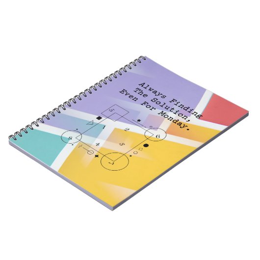 Monday Math Solutions | Problem Solver Spirit Notitieboek (Linkerzijde)