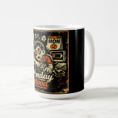 Monday Mood – Anti-Monday Work Humor Koffiemok (Voorkant rechts)