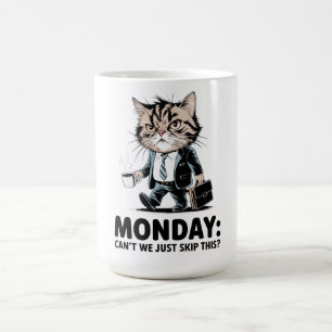 Monday Mood Kantoor Cat Koffiemok