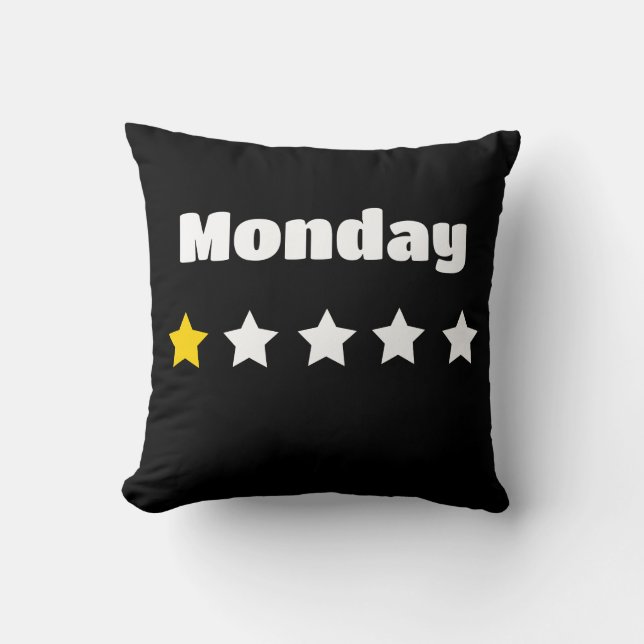 Monday sucks  kussen (Voorkant)