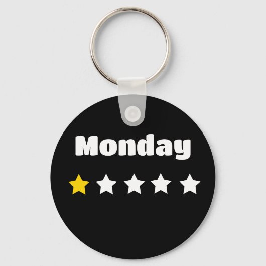 Monday sucks sleutelhanger (Voorkant)