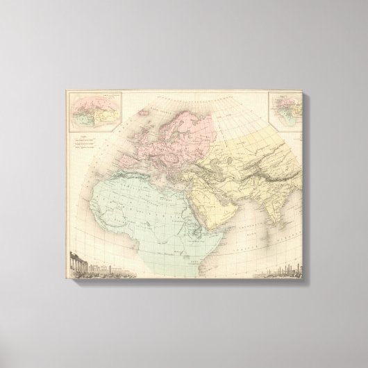 Monde Connu Des Anciens Canvas Afdruk (Voorkant)
